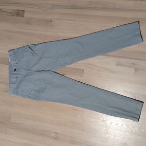 Men's 28×34 GAP slim grey Khakis